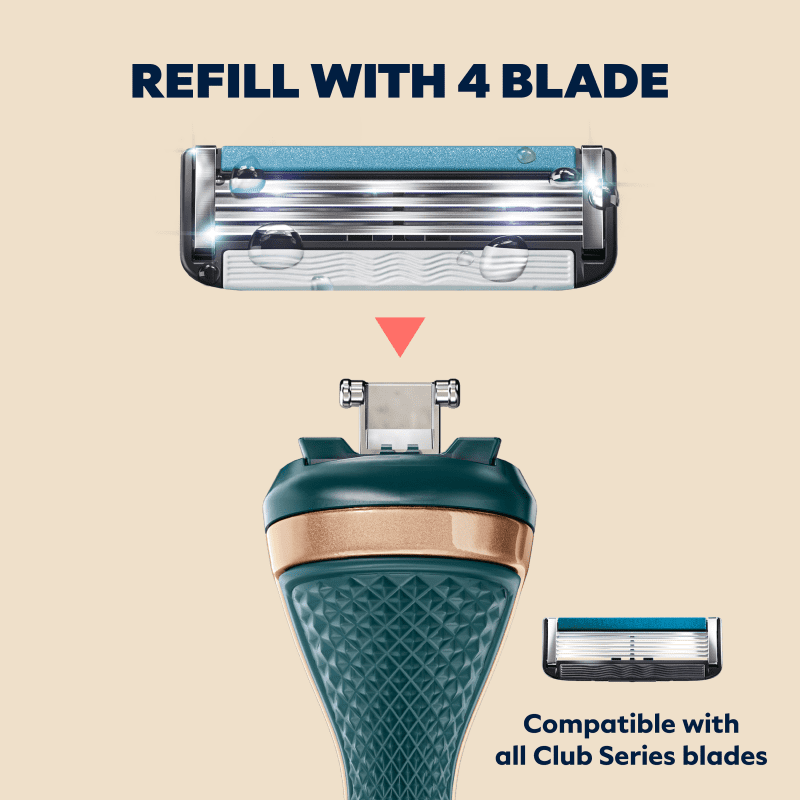 dollar shave club body shaver handle compatibility