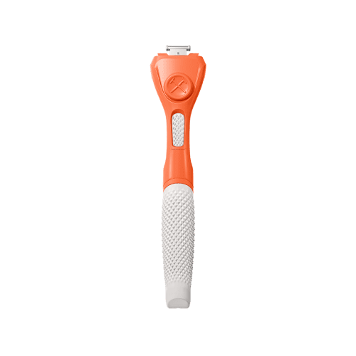 dollar shave club diamond grip handle orange sku image