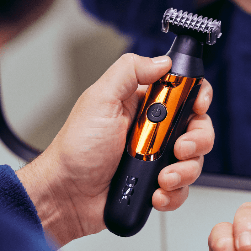 dollar shave club double header electric trimmer body head replacement features