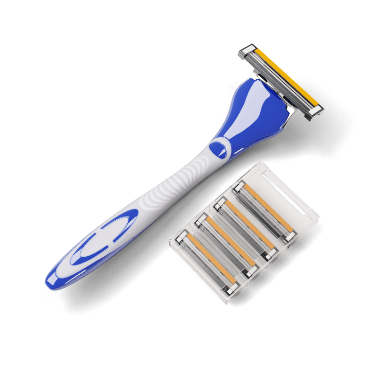 dollar shave club humble twin razor blades hero