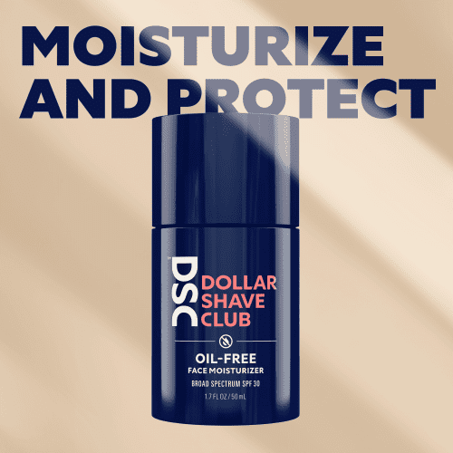 dollar shave club oil free face moisturizer value moisturize protect