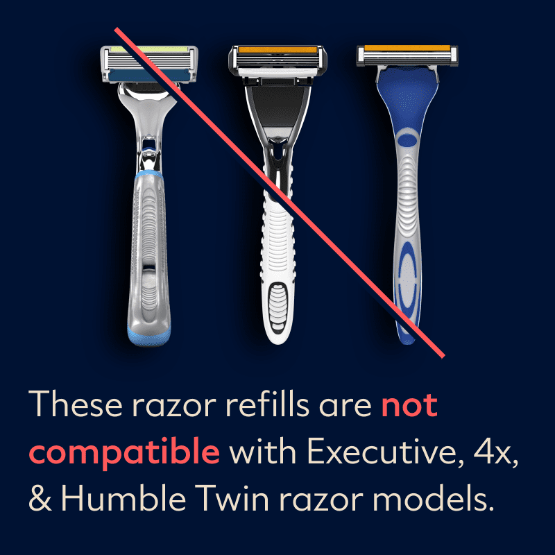 dollar shave club series four blade incompatible heritage